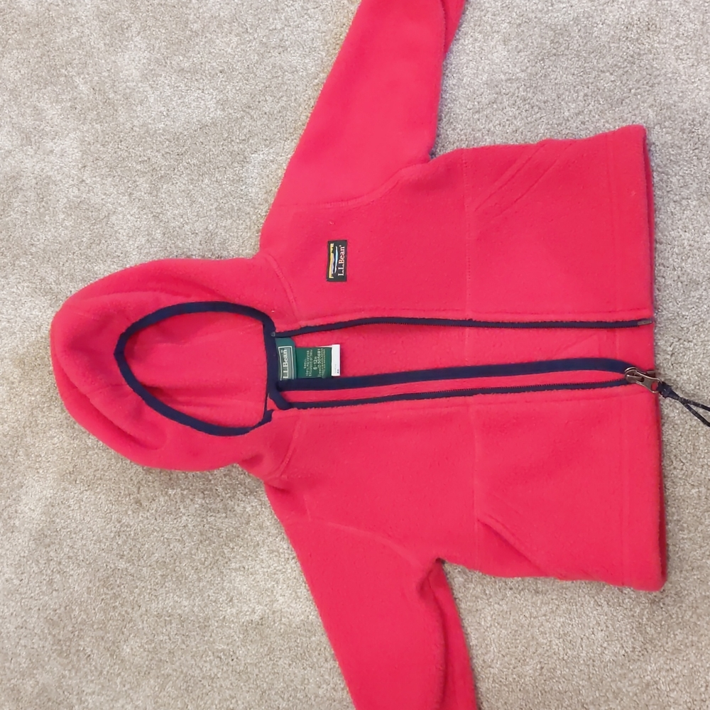 LL Bean 6-12mo fleece jacket